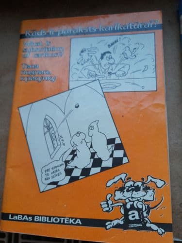 Kāds ir paraksts karikatūras?